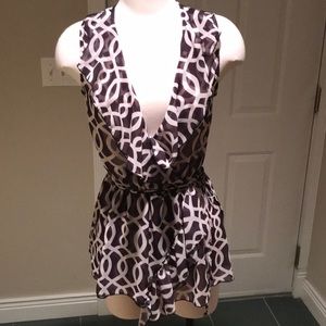 BLACK Sax Fifth Avenue blouse